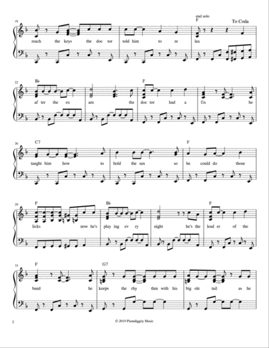 Tyrannosaurus Rex - Piano/Vocal/Guitar Piano, Vocal, Guitar scores gallery preview page 2