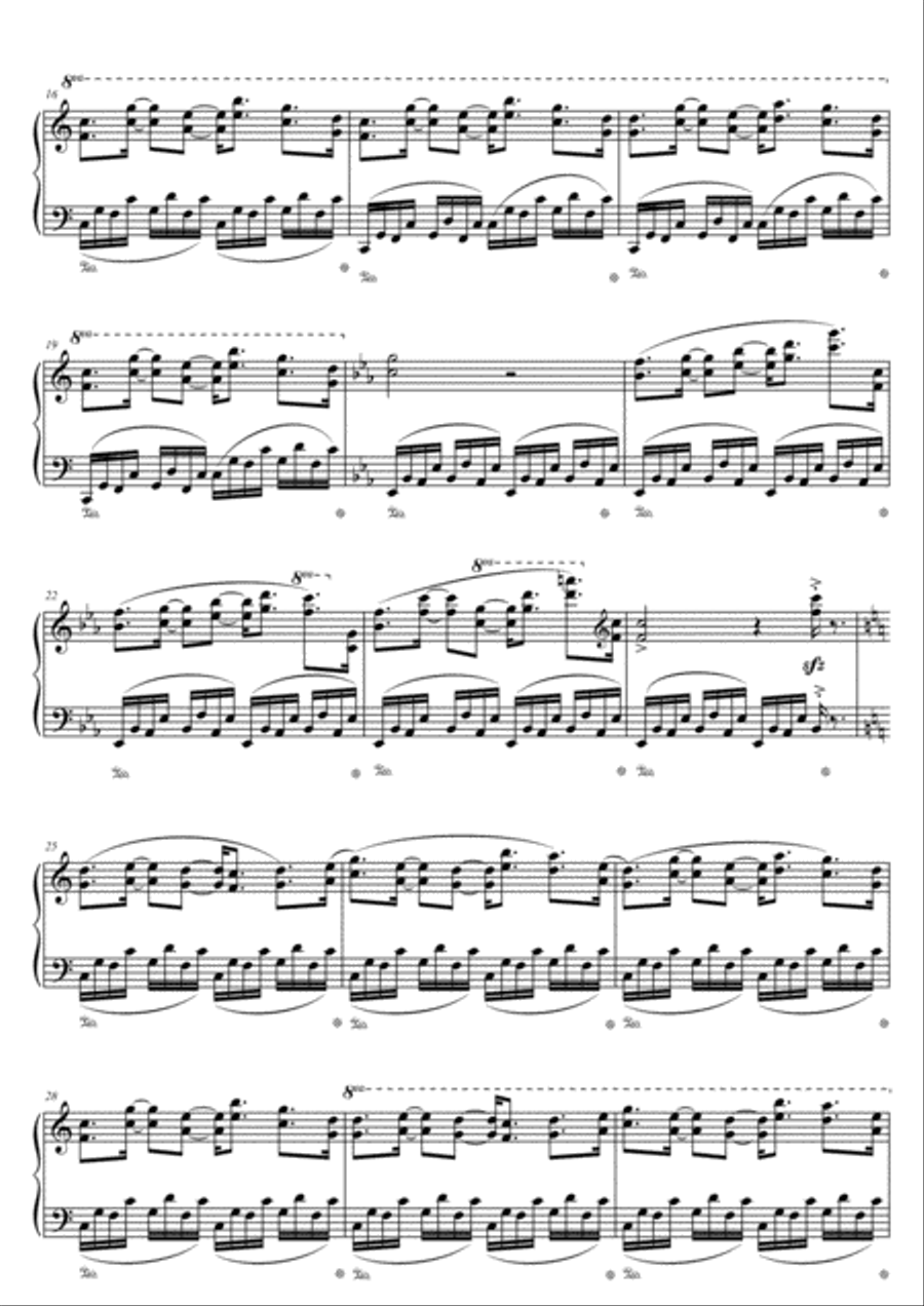 Estudio en quintas - Study in fifhts Piano Method scores gallery preview page 3