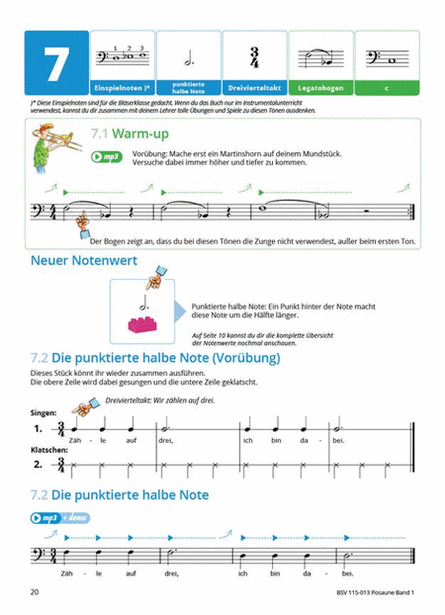 Gemeinsam Lernen & Spielen 1 Posaune