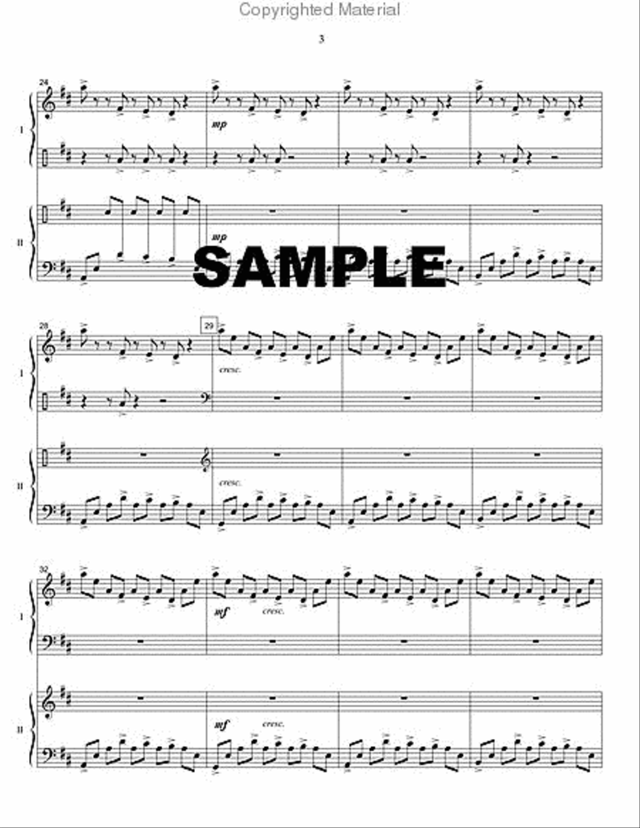 Intersections Intersections Percussion Ensemble scores gallery preview page 4