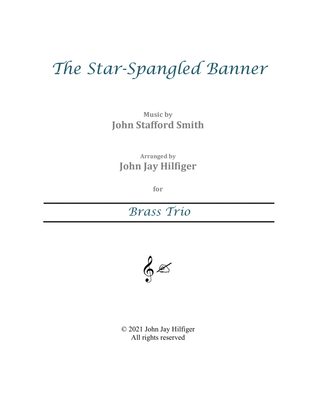 Book cover for The Star-Spangled Banner for Brass Trio
