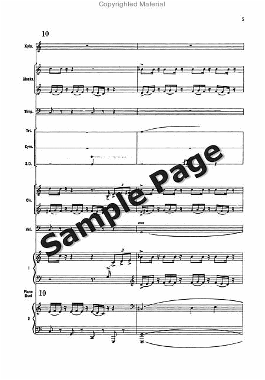 Virtutes Clarinet scores gallery preview page 6