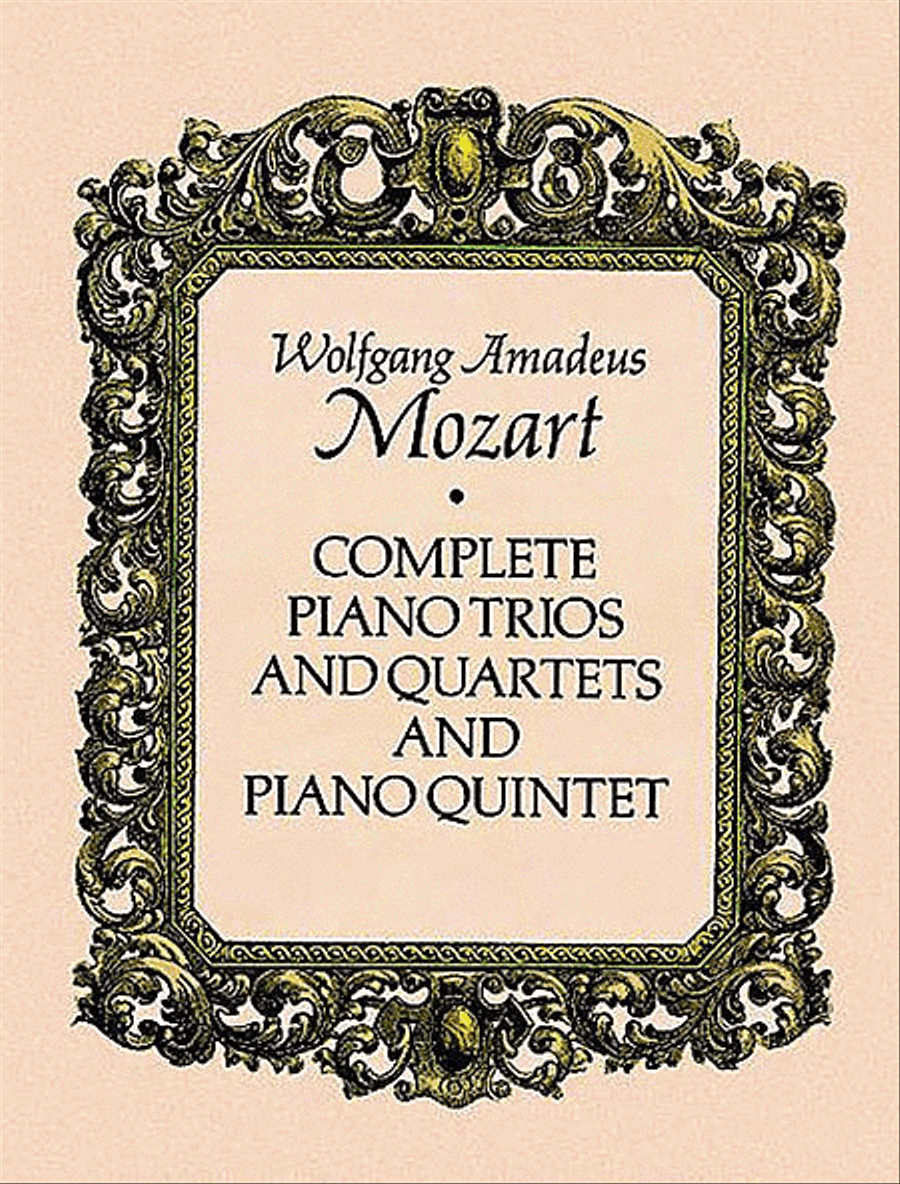 Complete Piano Trios and Quartets and Piano Quintet String Orchestra scores gallery preview page 1
