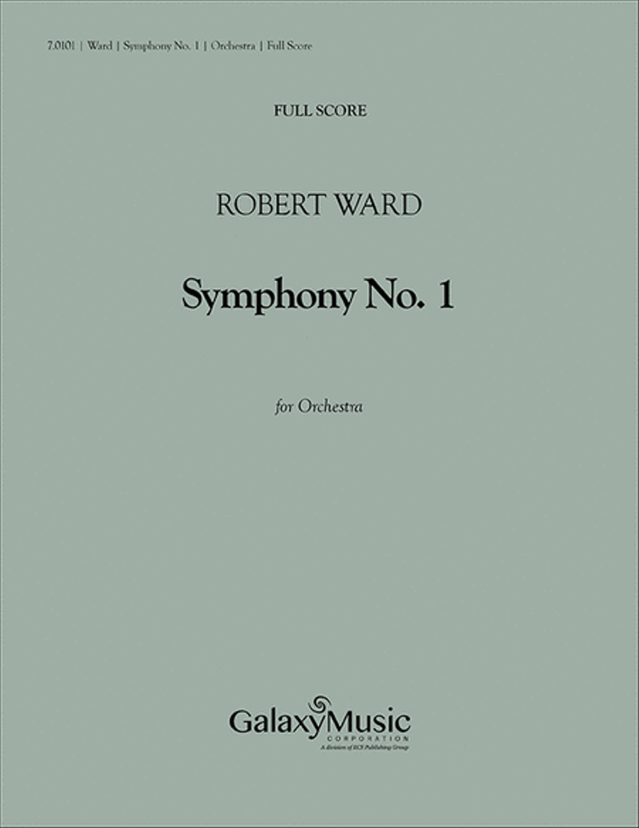 Symphony No. 1 Symphony No. 1 Full Orchestra scores gallery preview page 1