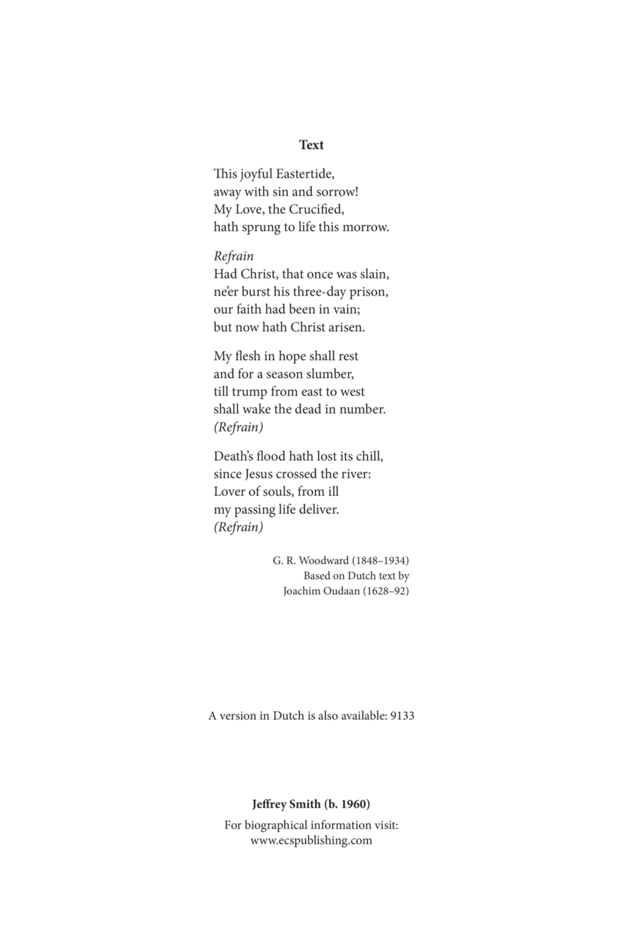 This Joyful Eastertide Divisi scores gallery preview page 1