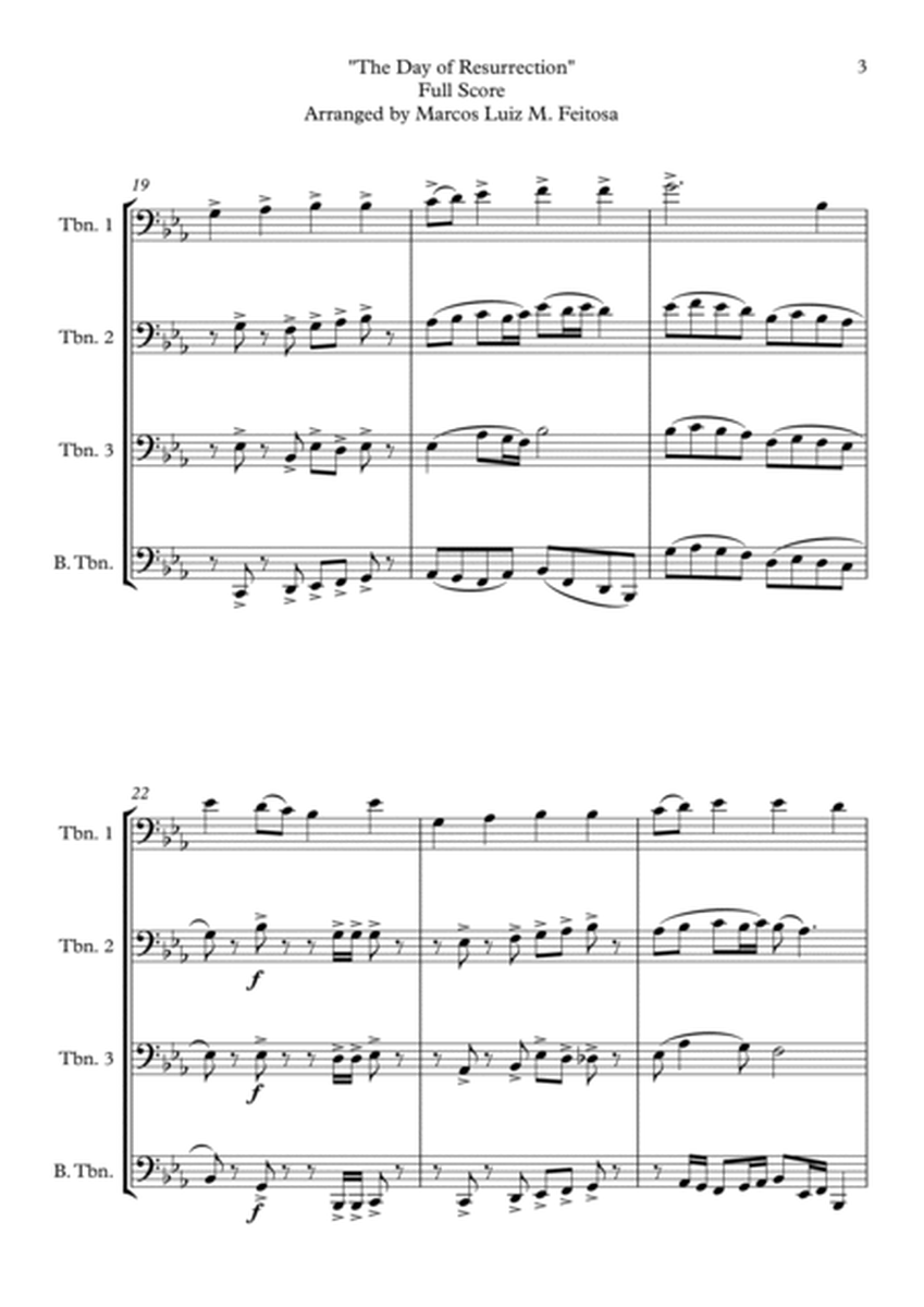 ELLACOMBE (The Day of Resurrection) - Trombone Quartet image number null