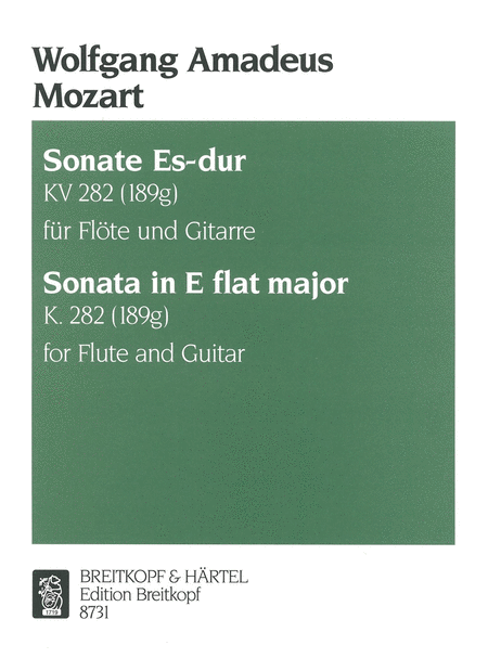 Wolfgang Amadeus Mozart: Sonate Es-dur KV 282 (189g)