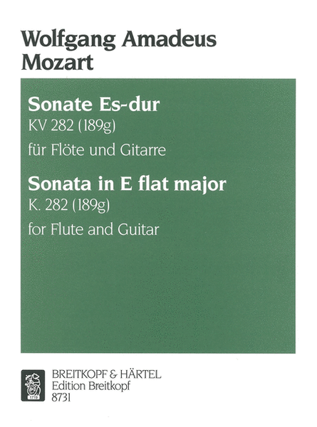 Sonata in E flat major K. 282