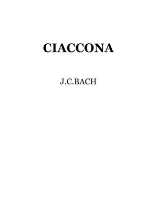 Bach-Vayner, Chaconne for string quartet , cello