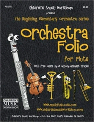 Book cover for Orchestra Folio for Flute