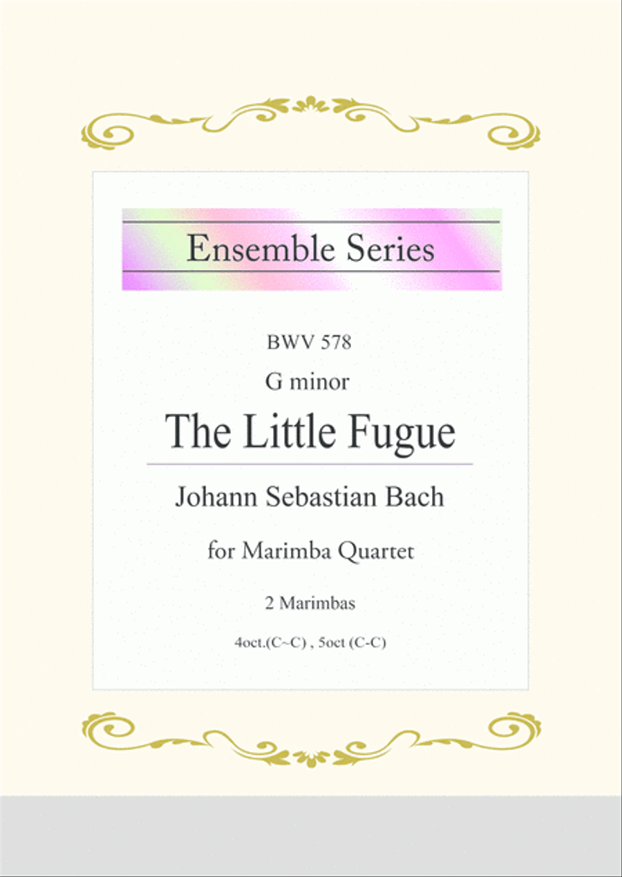 J.S.Bach / The Little Fugue in G minor BWV578 image number null