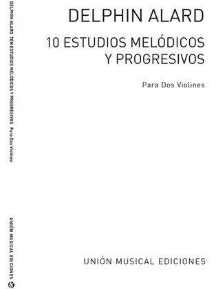 Diez Estudios Melodicos Y Progresivos, Op.10