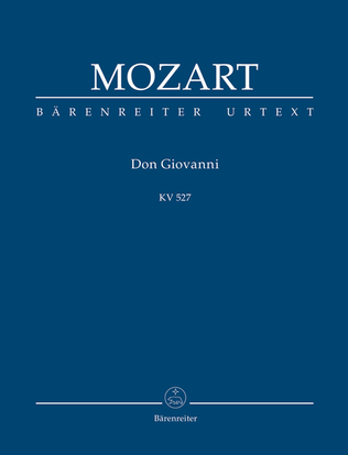 Book cover for Don Giovanni, KV 527