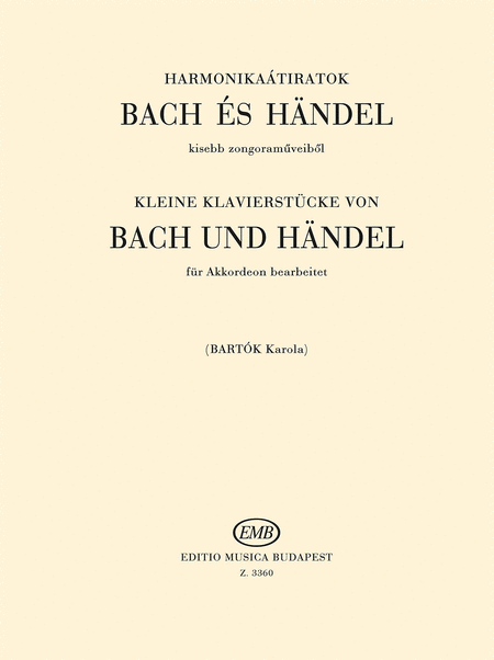 Kleine Werke Von Bach + Haendel