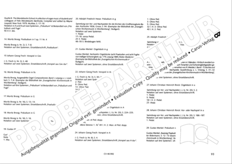 Free Organ Music from the Romantic Period, Vol. II (Freie Orgelmusik der Romantik, Band II) Organ scores gallery preview page 94