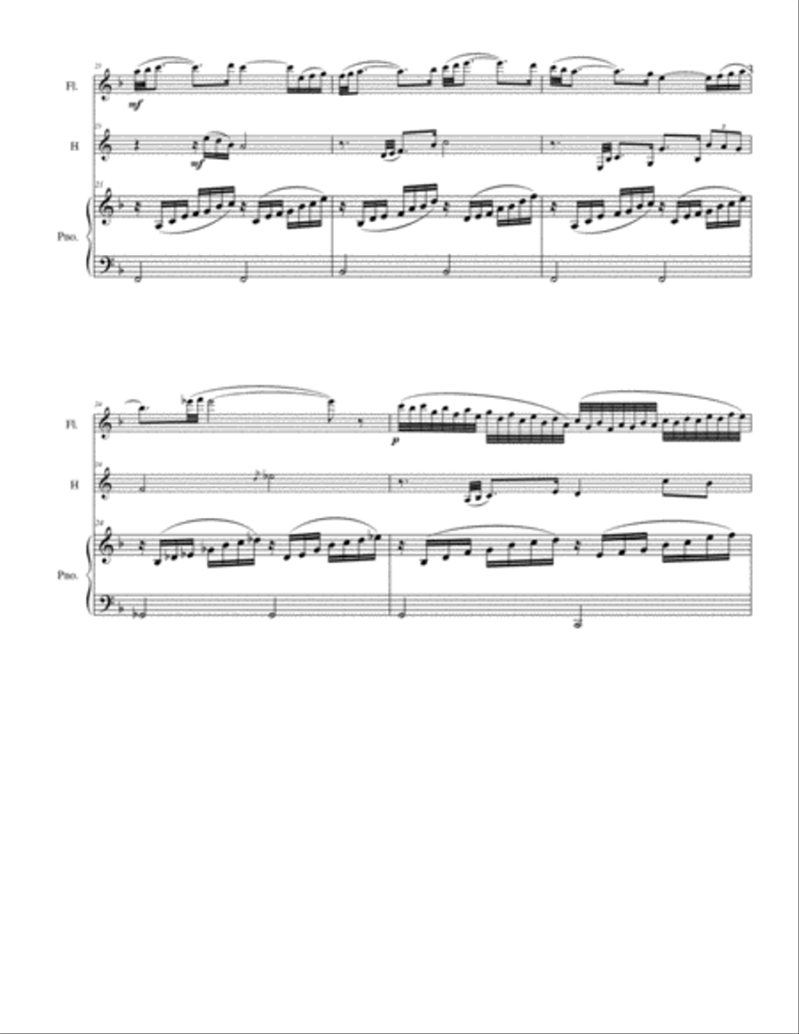 Angel Peak Suite Woodwind Duet scores gallery preview page 3
