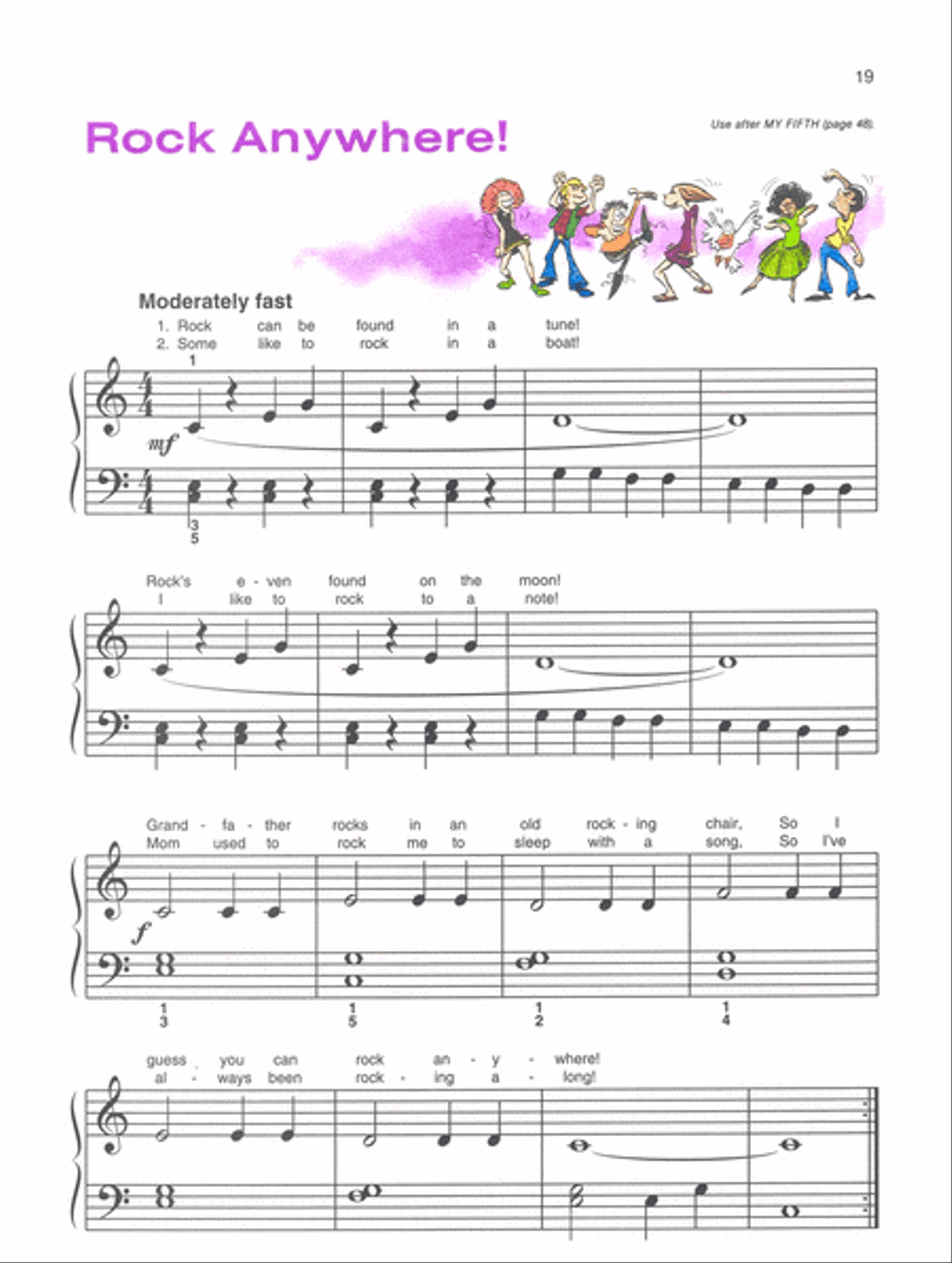 Alfred's Basic Piano Course Recital Book, Level 1A Piano Method scores gallery preview page 7
