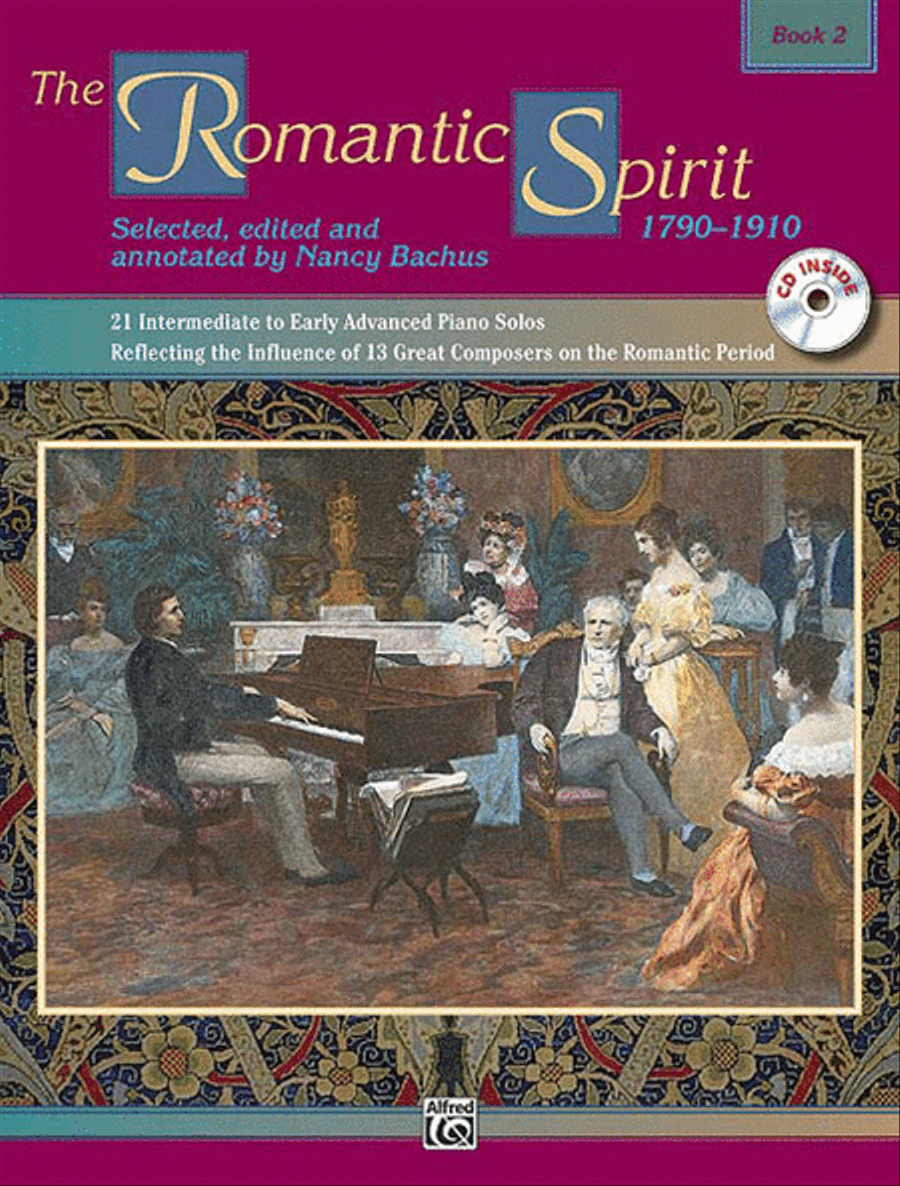 The Romantic Spirit (1790--1910), Book 2 Piano Solo scores gallery preview page 1