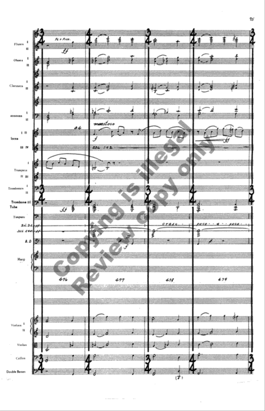 Concerto for Orchestra Full Orchestra scores gallery preview page 153