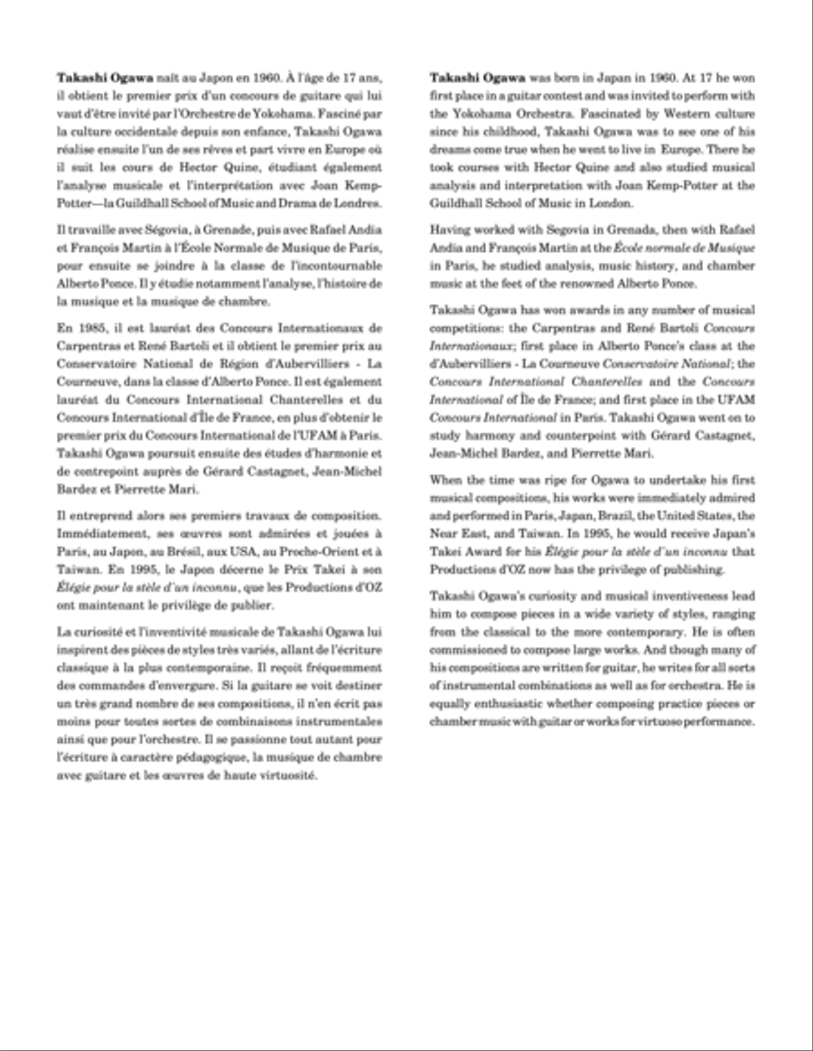 Trois danses capricieuses Guitar Ensemble scores gallery preview page 2