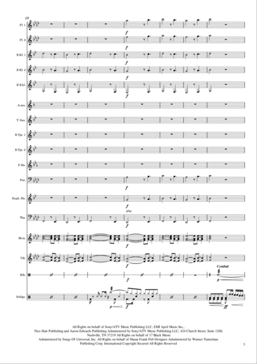 Closer Concert Band scores gallery preview page 3