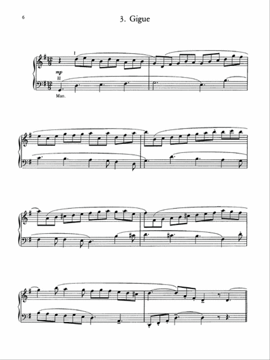 Variations on Sine Nomine Organ scores gallery preview page 6