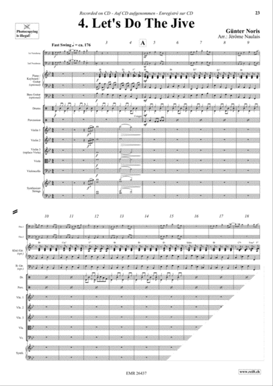 Let's Dance Volume 3 Let's Dance Volume 3 Trombone Duet scores gallery preview page 6