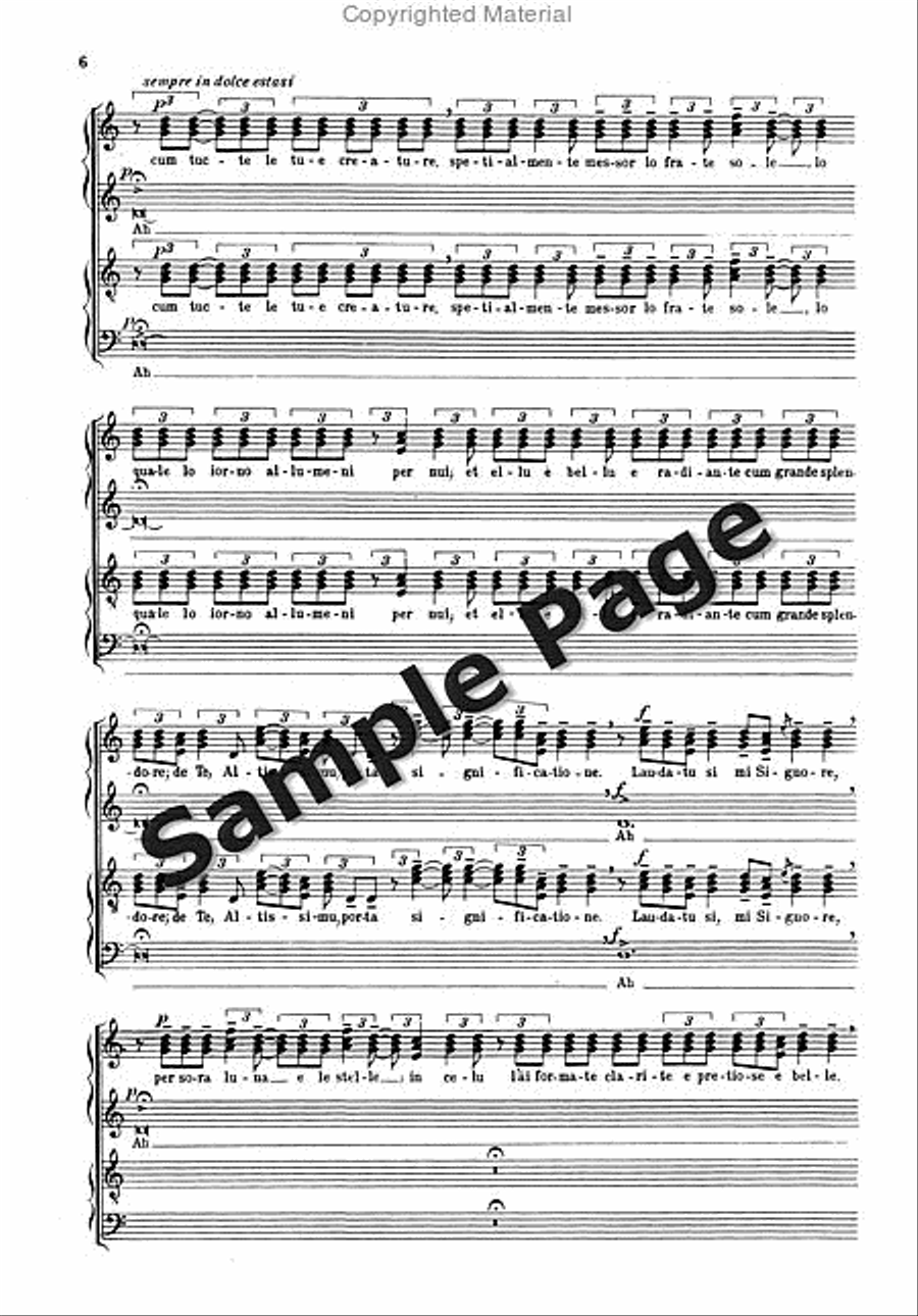 Concento di voci 4-Part scores gallery preview page 7