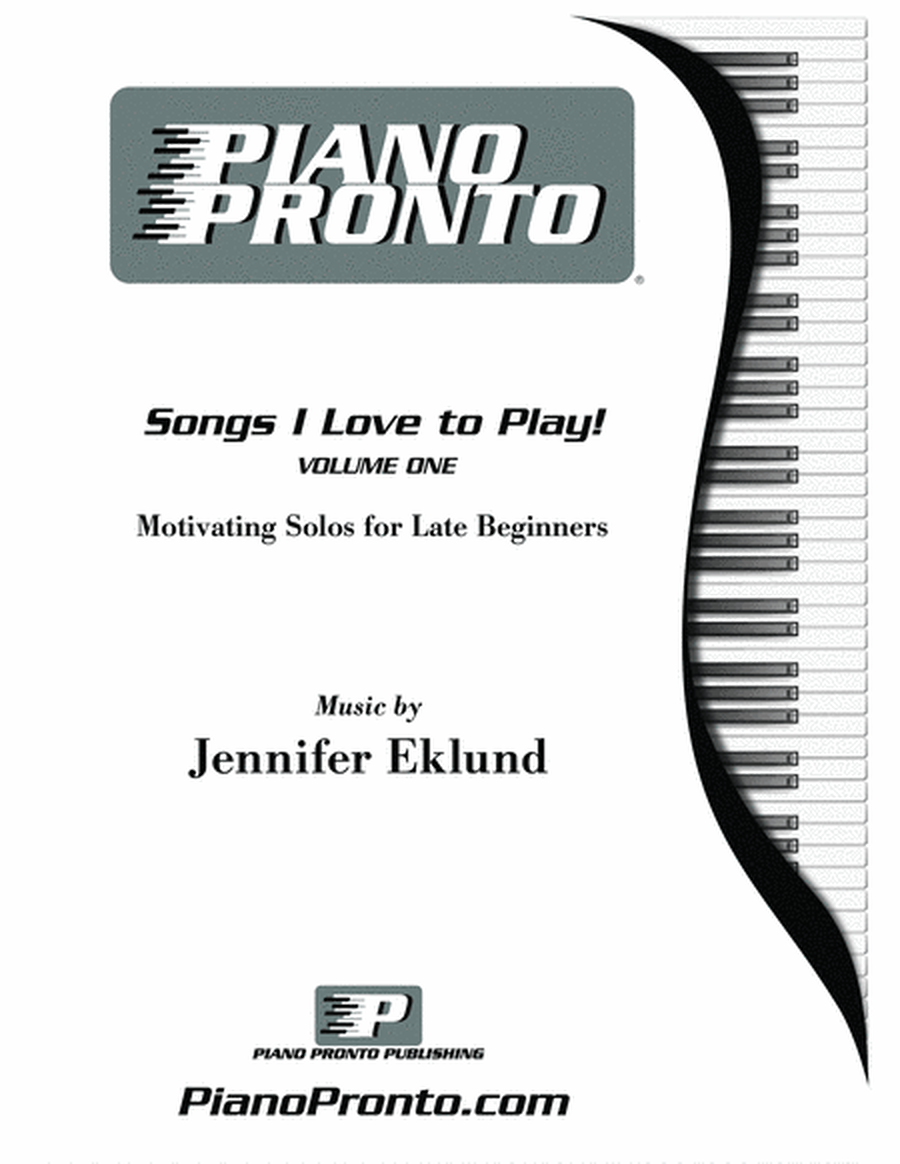 Songs I Love to Play: Volume 1 (Songbook) image number null