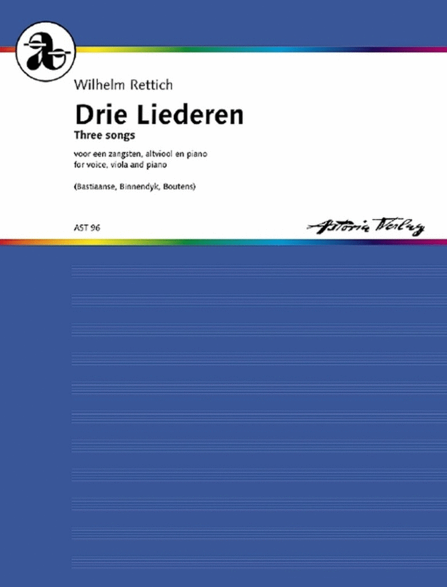Drie Liederen op. 83 A Drie Liederen op. 83 A Voice scores gallery preview page 1