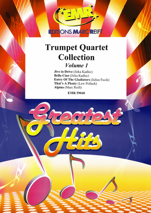 Book cover for Trumpet Quartet Collection Volume 1