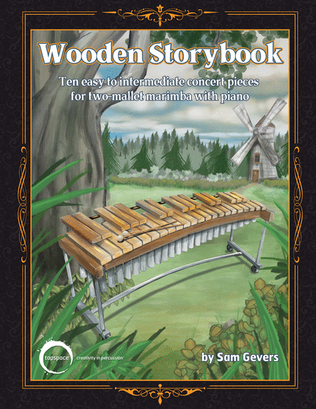 Book cover for Wooden Storybook