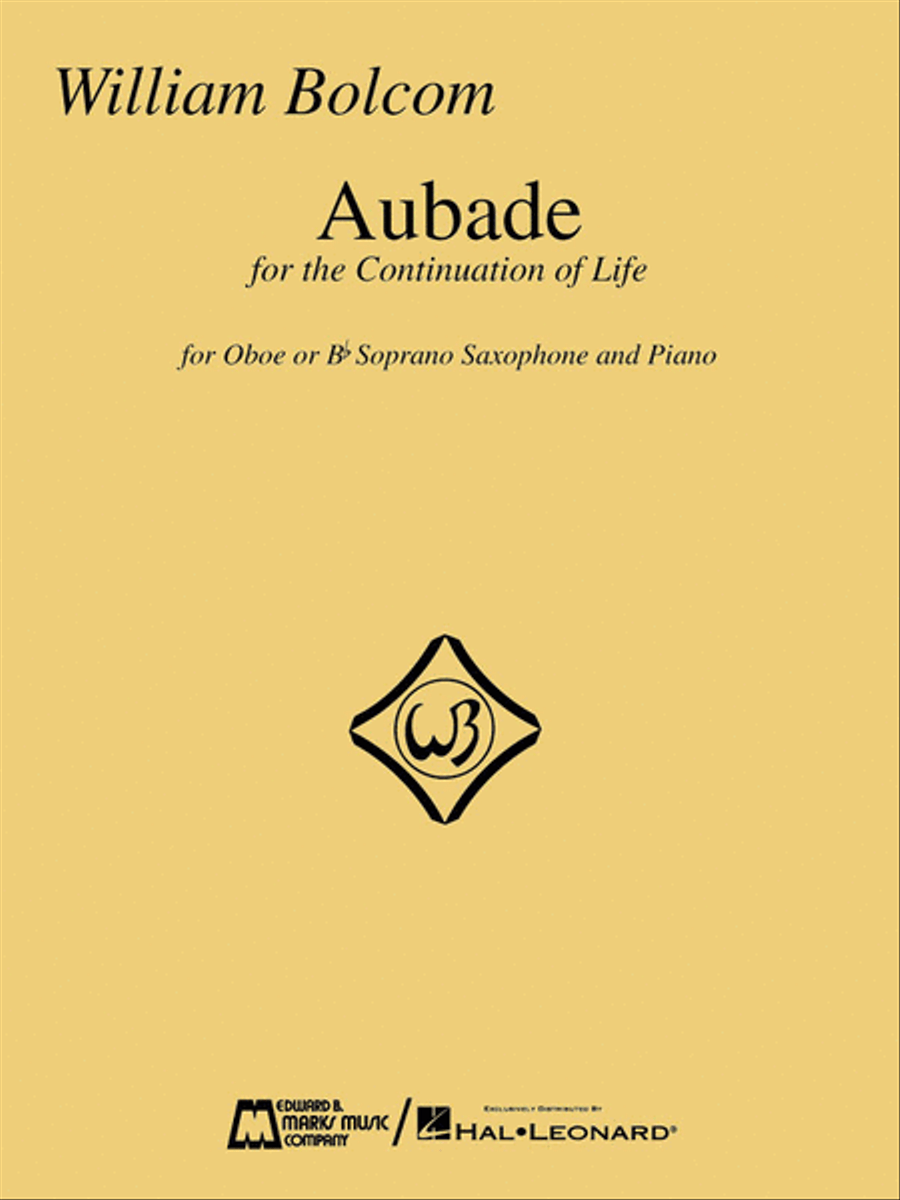 Aubade Aubade Soprano Saxophone scores gallery preview page 1