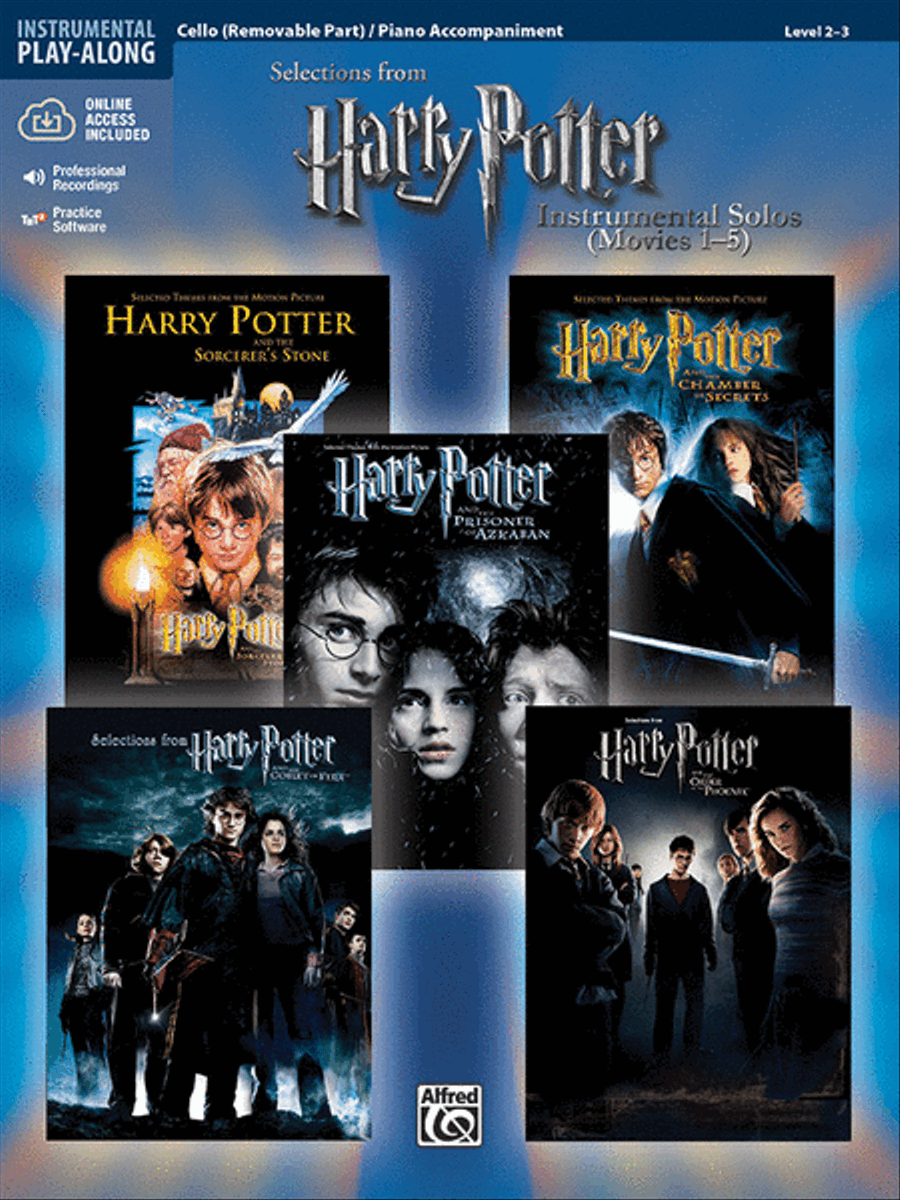 Harry Potter, Instrumental Solos for Strings (Movies 1-5) String Orchestra scores gallery preview page 1