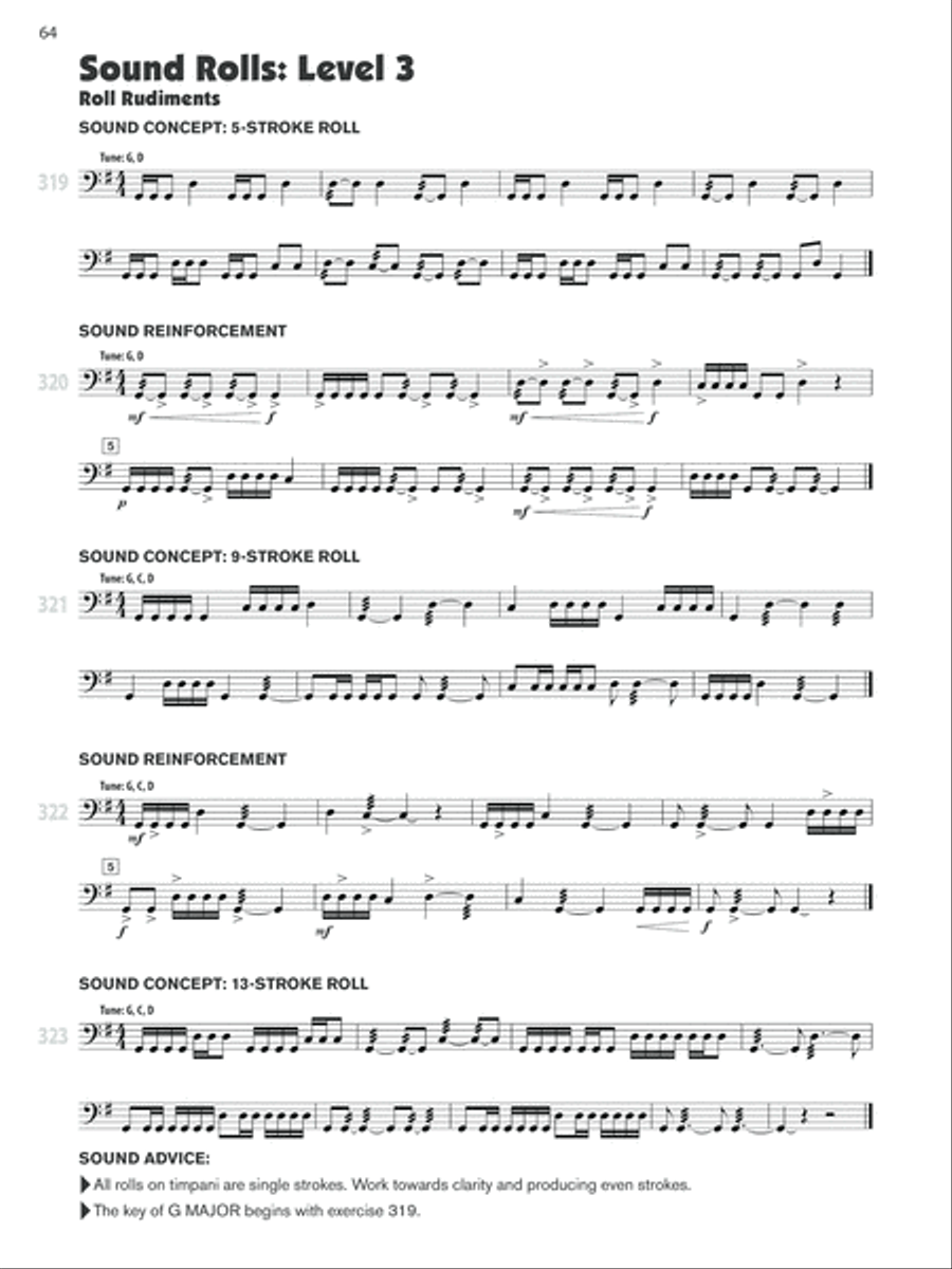Sound Percussion (Timpani) Percussion Ensemble scores gallery preview page 4