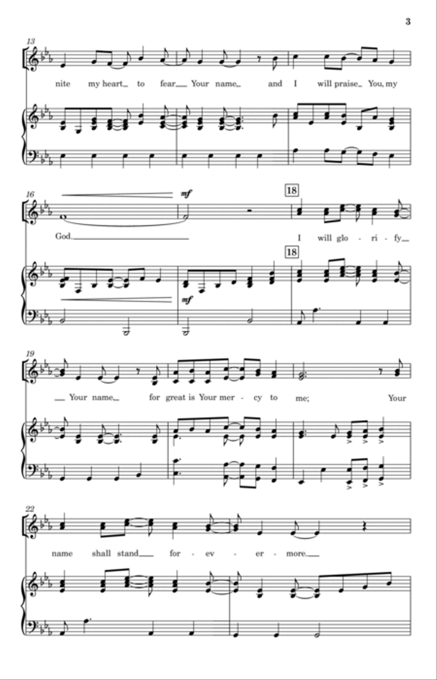 Teach Me Your Way (SATB) 4-Part scores gallery preview page 3
