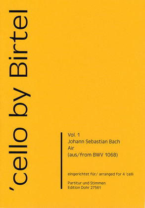 Book cover for Air BWV 1068 (für vier Violoncelli)