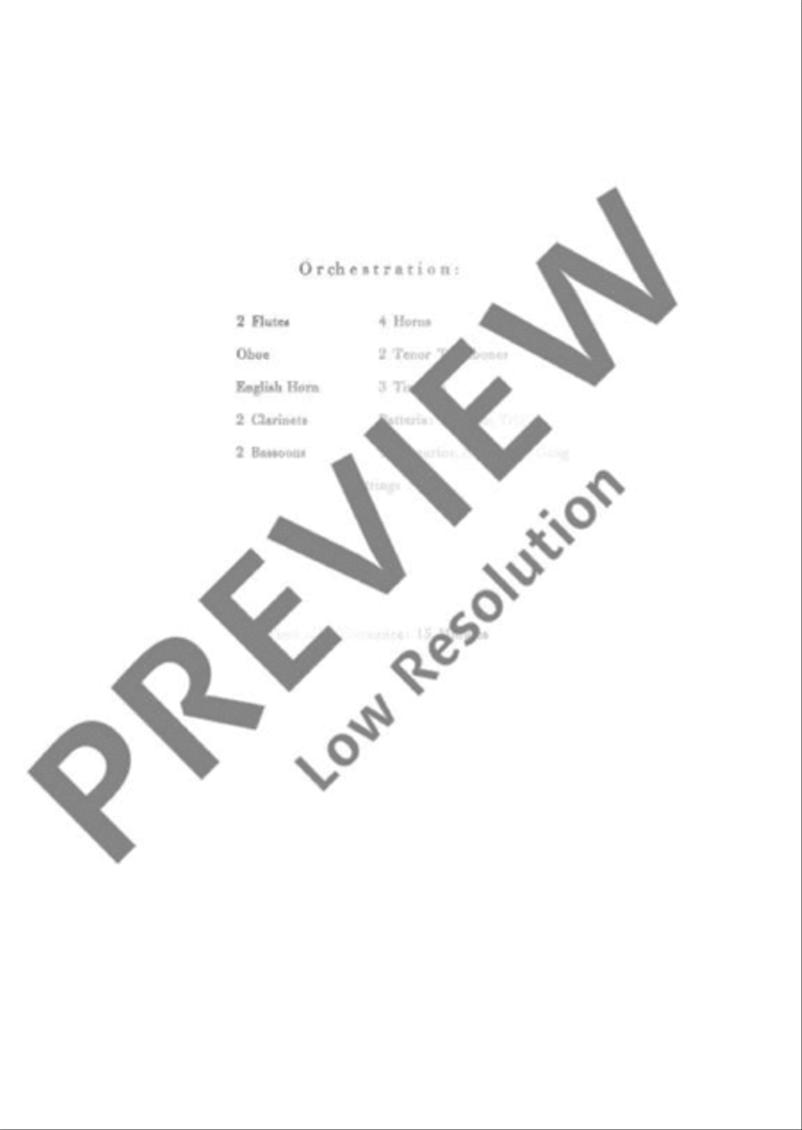 Legend Legend Orchestra scores gallery preview page 3