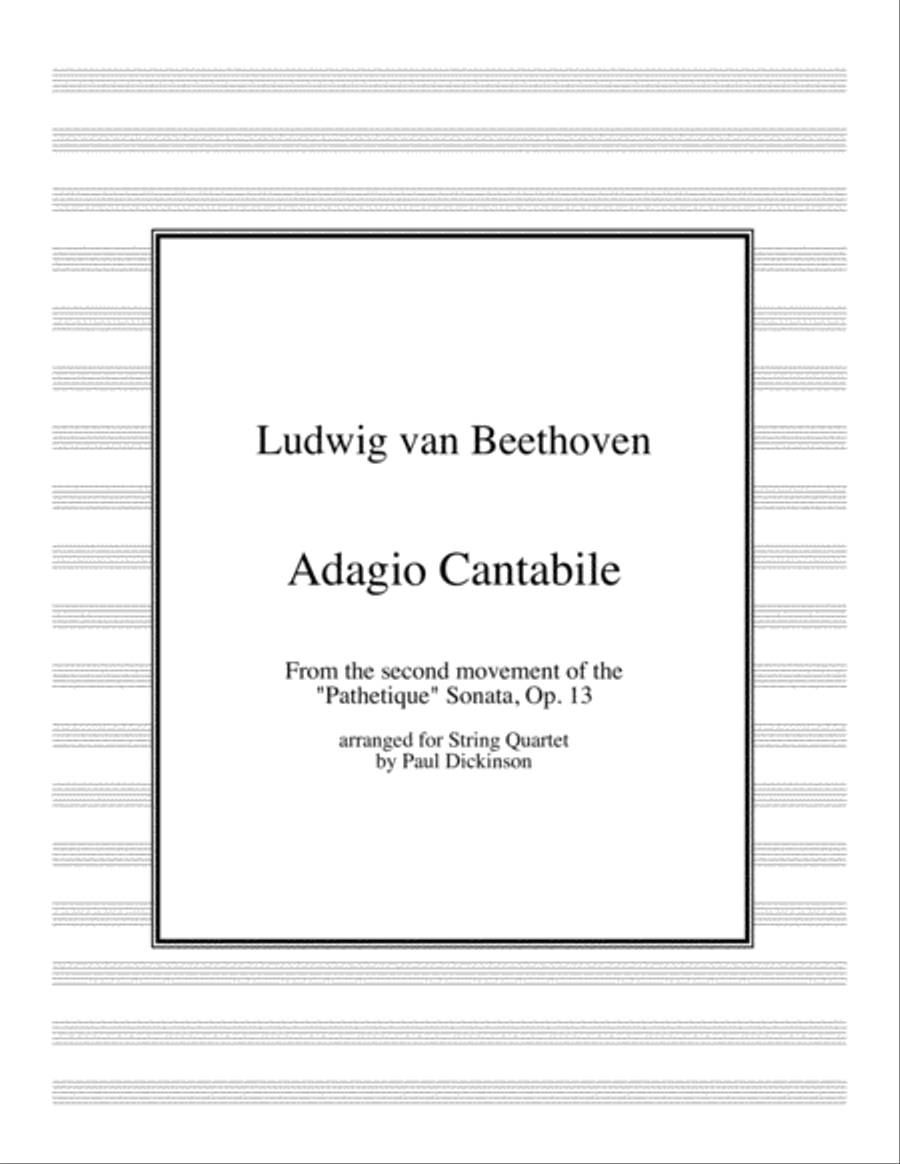 ADAGIO CANTABILE from 