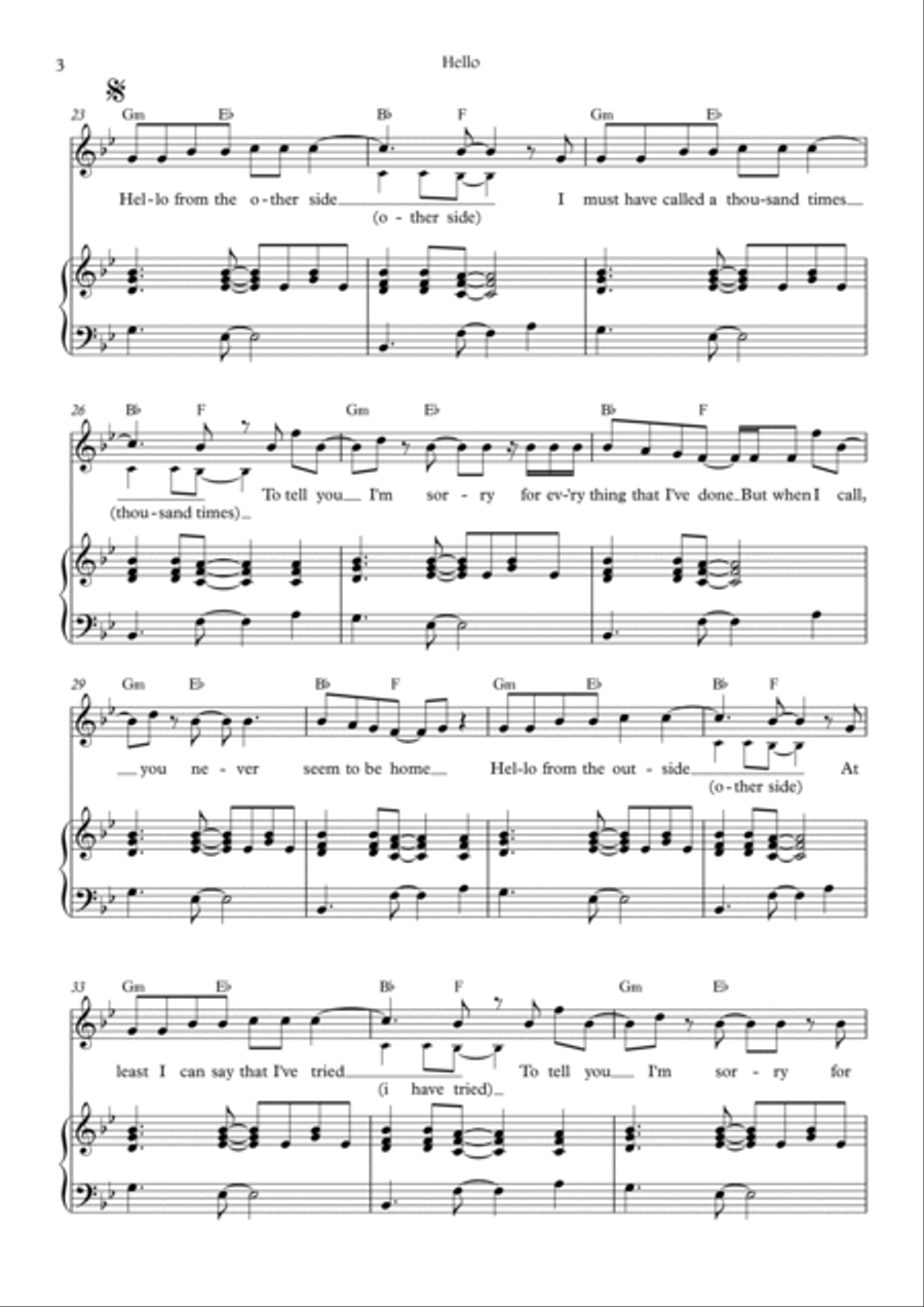 Hello Voice scores gallery preview page 3