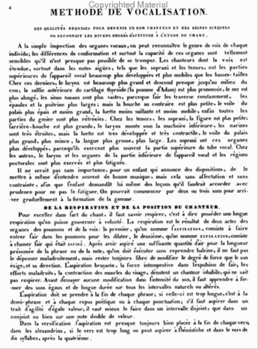 Methods & Treatises Voice - Volume 6 - France 1800-1860 Voice scores gallery preview page 4