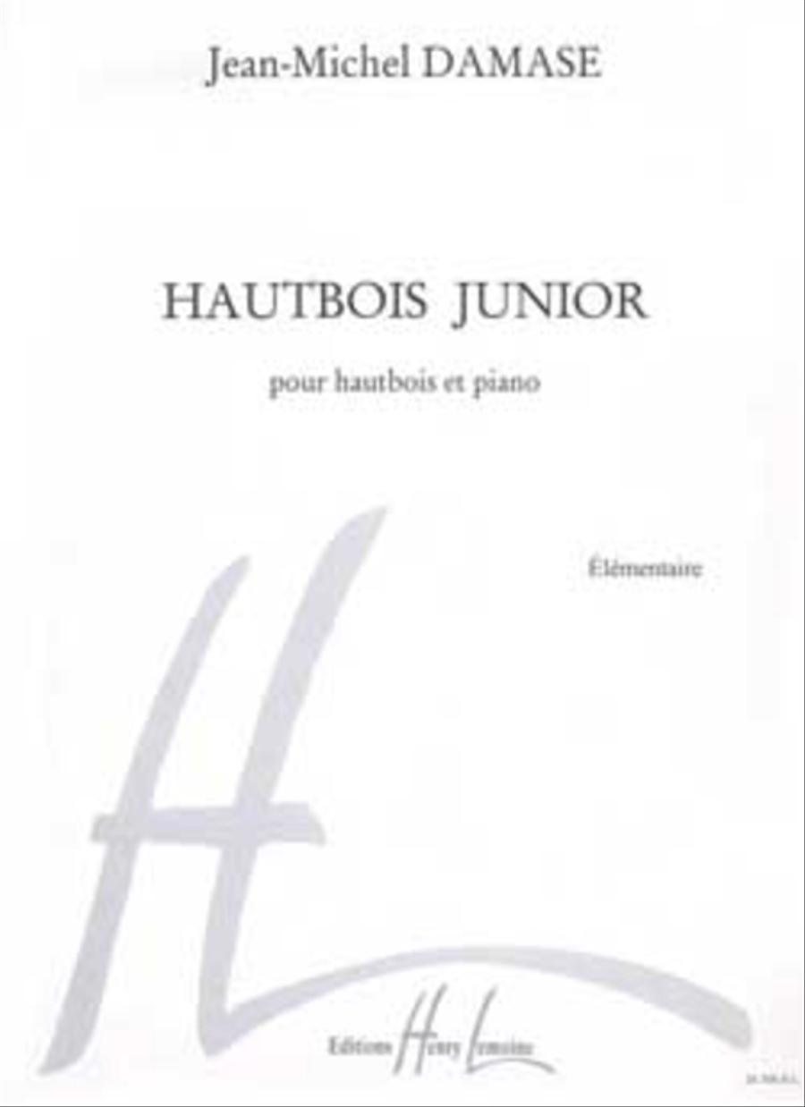 Hautbois Junior Hautbois Junior Piano Accompaniment scores gallery preview page 1