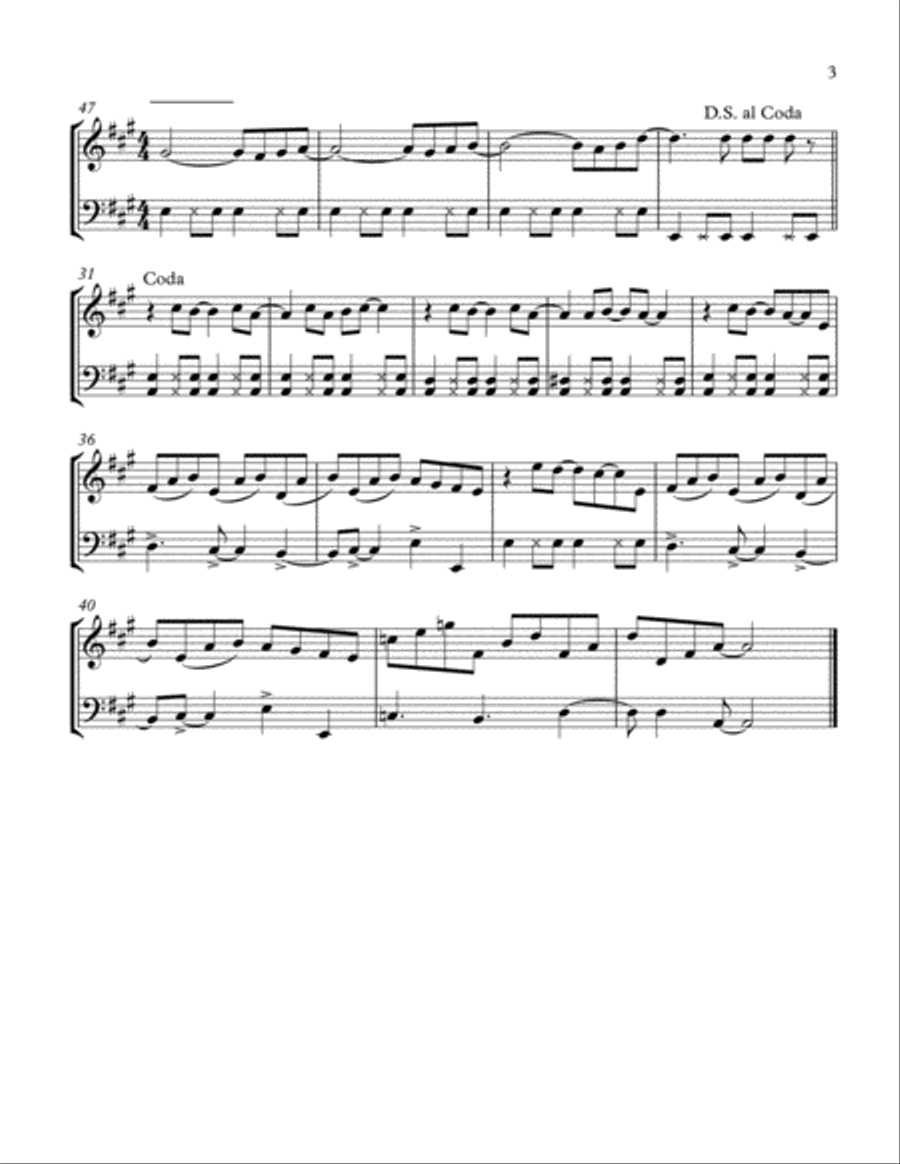 Here Comes The Sun String Duet scores gallery preview page 4