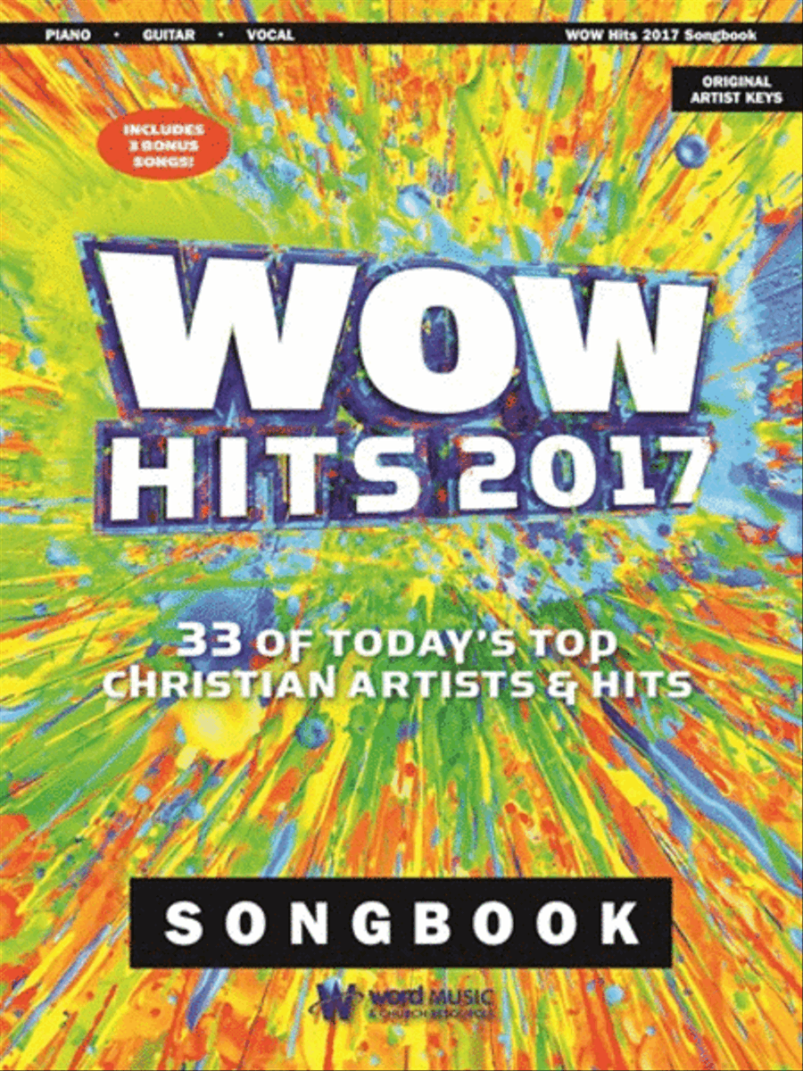 Wow Hits 2017 - Vocal Folio Voice Solo scores gallery preview page 1