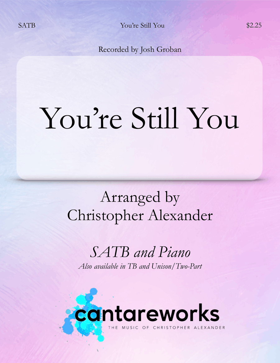 You're Still You 4-Part scores gallery preview page 1