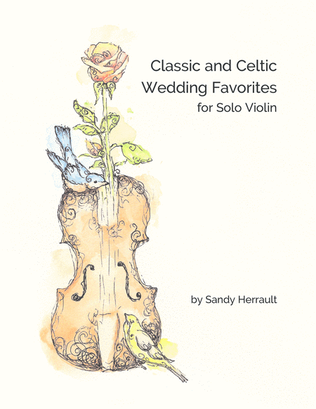 Book cover for Classic and Celtic Wedding Favorites for Violin