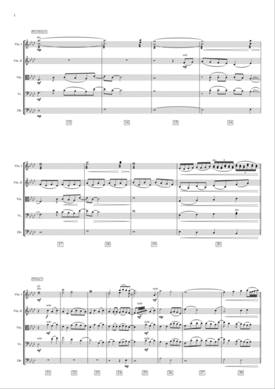 Enchanted String Orchestra scores gallery preview page 2