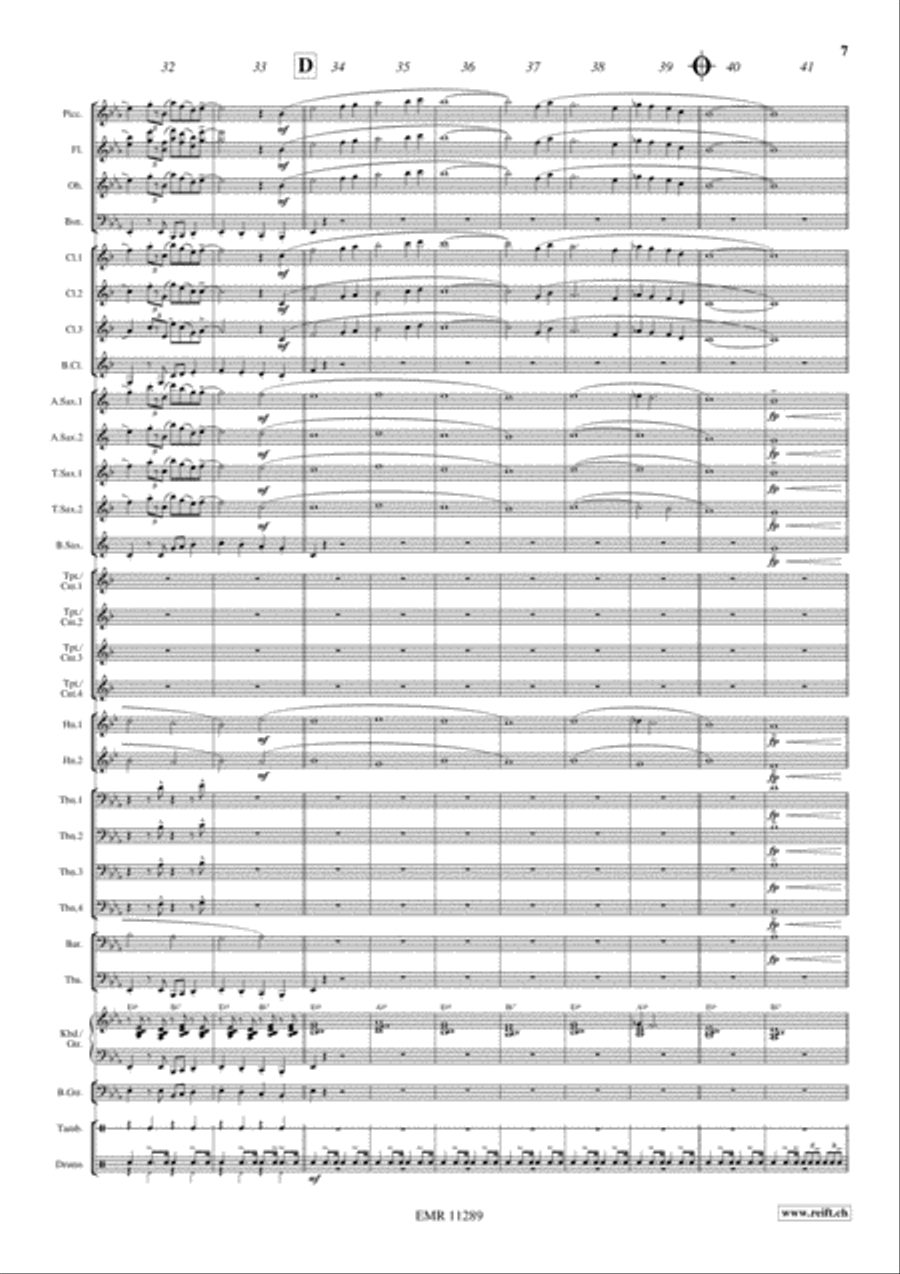 A Swinging Safari Concert Band scores gallery preview page 8