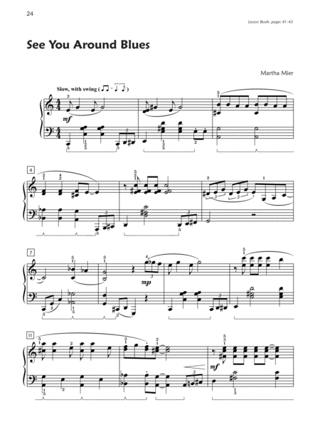 Premier Piano Course -- Jazz, Rags & Blues, Book 6