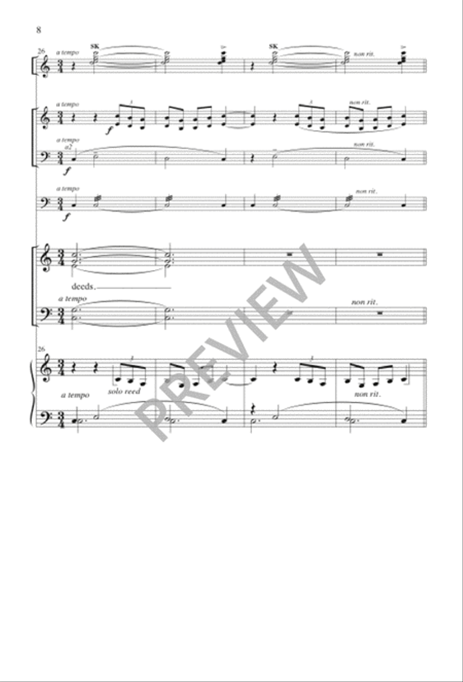 This is the Day the Lord Has Made 4-Part scores gallery preview page 8